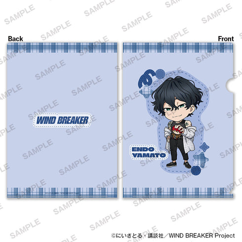 『WIND BREAKER』A4クリアファイル2枚セット ぬいぐるみといっしょver. 棪堂哉真斗