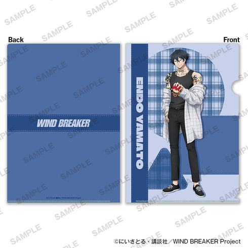 『WIND BREAKER』A4クリアファイル2枚セット ぬいぐるみといっしょver. 棪堂哉真斗