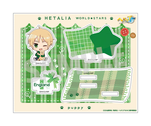 『ヘタリア World★Stars』アクリルスタンド イギリス puppy ver.