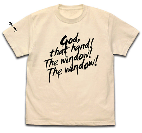 『ミスカトニック大学購買部』窓に!窓に! Tシャツ / NATURAL