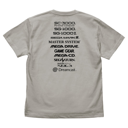『異世界おじさん』SEGAのハードを選んだ人間のTシャツ LIGHT GRAY