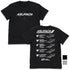 『新世紀GPXサイバーフォーミュラ』歴代アスラーダ Tシャツ/BLACK【202406再販】