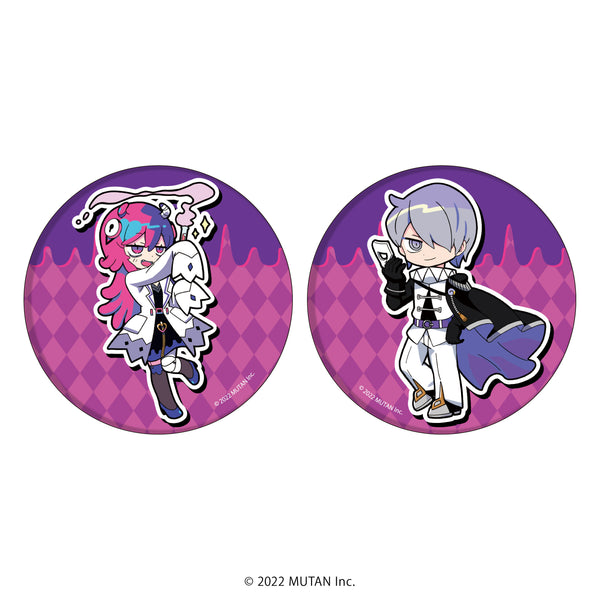 『GOONYA MONSTER』缶バッジ2個セット 01/アネモネ&スラッグ(公式イラスト)