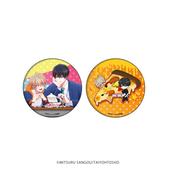 『友達はキスしない!』缶バッジ2個セット 01/染谷隼人&日高基(公式&描き下ろしイラスト)