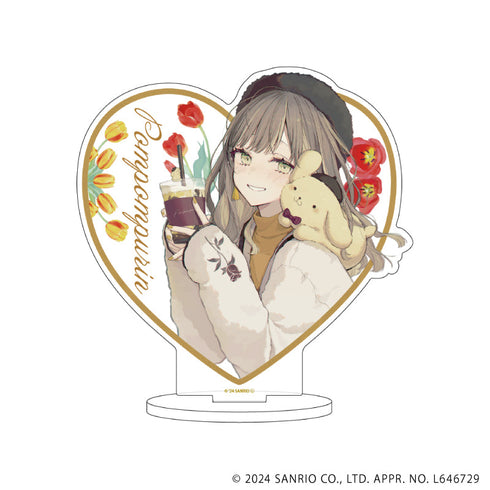『赤倉×サンリオキャラクターズ』アクリルスタンド24/ポムポムプリン(描き下ろしイラスト)