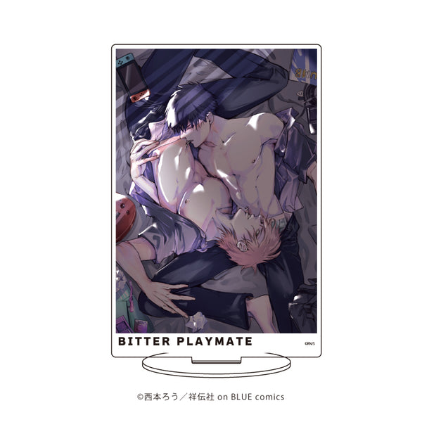 『ビタープレイメイト』キャラアクリルフィギュア 01/葛城宝&山崎楽①(公式イラスト)