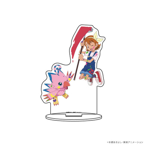 『デジモンアドベンチャー』アクリルスタンド03/武之内空&ピヨモン 25周年ver.(描き下ろしイラスト)