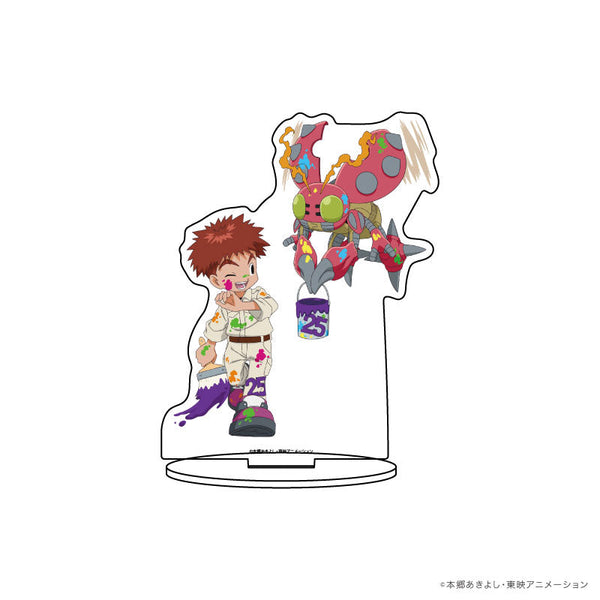 『デジモンアドベンチャー』アクリルスタンド04/泉光子郎&テントモン 25周年ver.(描き下ろしイラスト)