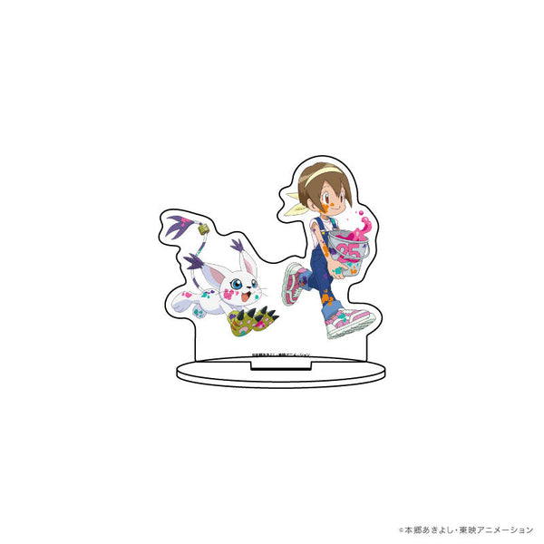 『デジモンアドベンチャー』アクリルスタンド08/八神ヒカリ&テイルモン 25周年ver.(描き下ろしイラスト)