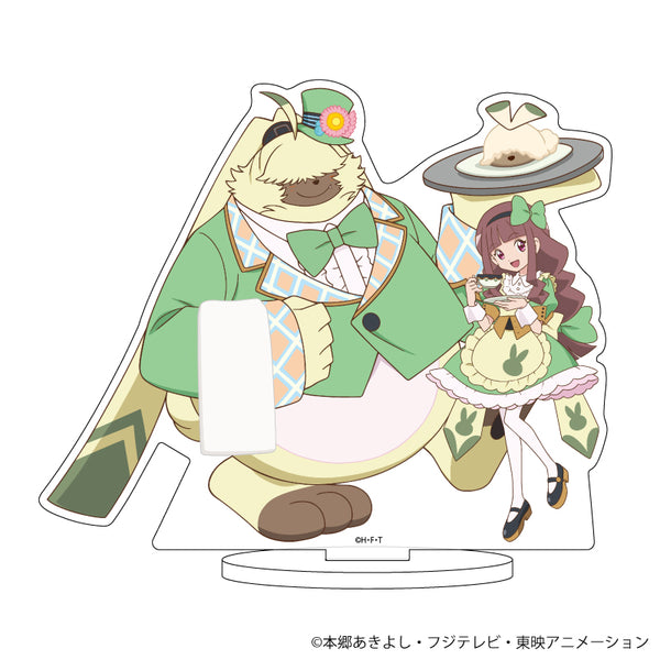 『デジモンゴーストゲーム』キャラアクリルスタンド 11/月夜野瑠璃&アンゴラモン お茶会ver.(描き下ろしイラスト)