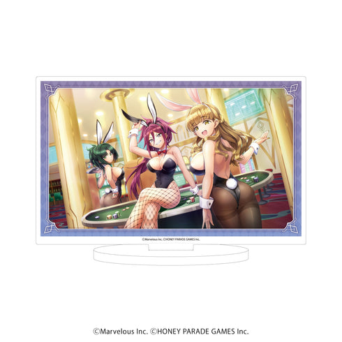 『ドルフィンウェーブ』アクリルスタンド28/陽南杏里&暮無夕離&彩戸詩絵(公式イラスト)