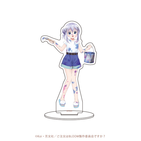 『ご注文はうさぎですか? BLOOM』キャラアクリルフィギュア 02/チノ ペインターver.(描き下ろしイラスト)