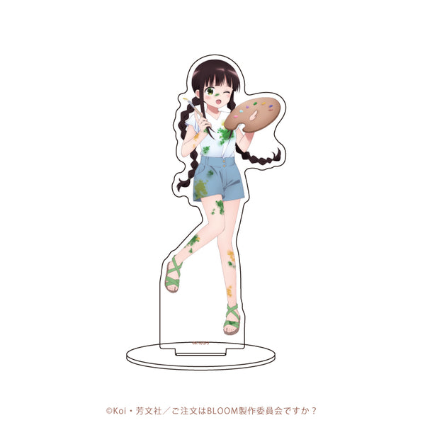 『ご注文はうさぎですか? BLOOM』キャラアクリルフィギュア 04/千夜 ペインターver.(描き下ろしイラスト)