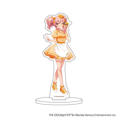 『アイドルマスター シンデレラガールズ』アクリルスタンド06/城ヶ崎美嘉 クレープ屋ver.(描き下ろしイラスト)