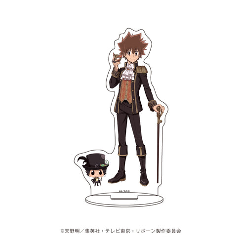 『家庭教師ヒットマンREBORN!』キャラアクリルフィギュア 53/リボーン&沢田綱吉(描き下ろしイラスト)