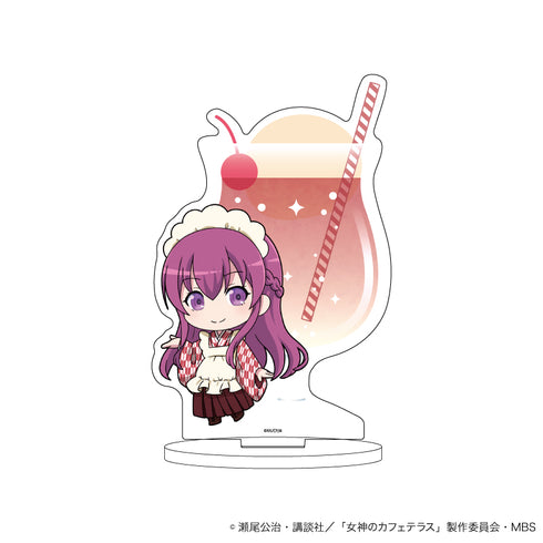 『女神のカフェテラス』キャラアクリルフィギュア 16/レトロ喫茶ver. 幕澤桜花(ミニキャライラスト)