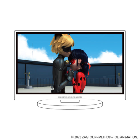 『ミラキュラス レディバグ&シャノワール』アクリルスタンド 03/レディバグ&シャノワールC(場面写イラスト)