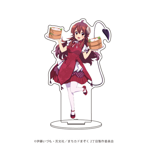 『まちカドまぞく 2丁目』キャラアクリルフィギュア 13/吉田 優子 チャイナver.(描き下ろしイラスト)