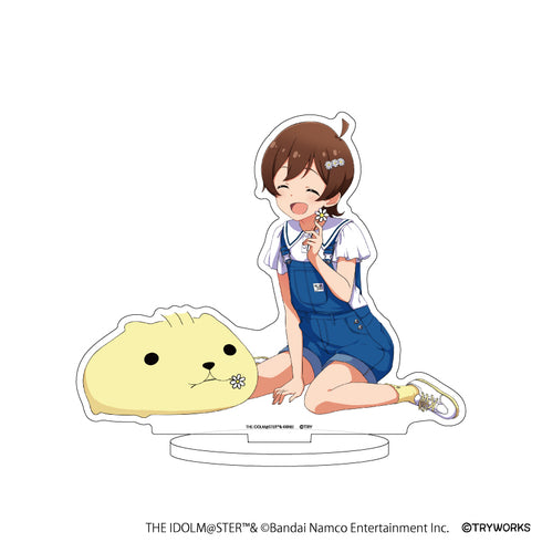 『アイドルマスター ミリオンライブ!×カピバラさん』キャラアクリルフィギュア 02/木下 ひなた&ひだまりさん(描き下ろしイラスト)