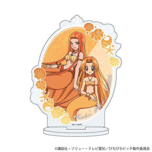 『マーメイドメロディーぴちぴちピッチ』キャラアクリルフィギュア 03/沙羅&星羅(公式イラスト)