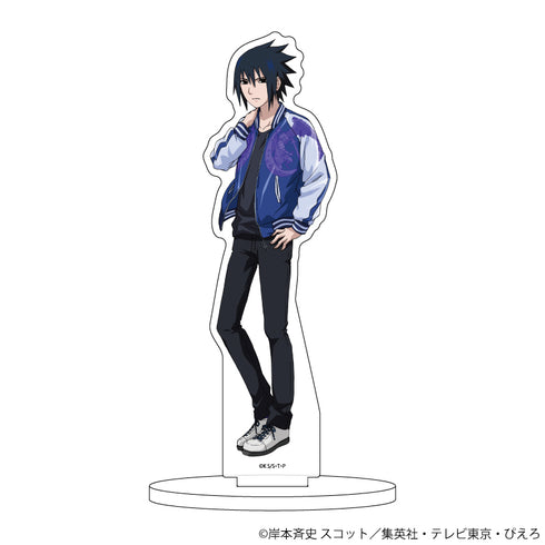 『NARUTO&BORUTO』キャラアクリルフィギュア 49/うちはサスケ スカジャンver.(描き下ろしイラスト)