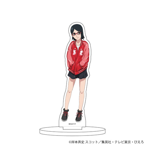 『NARUTO&BORUTO』キャラアクリルフィギュア 53/うちはサラダ スカジャンver.(描き下ろしイラスト)