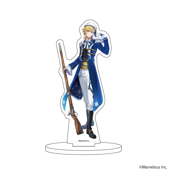 『千銃士:Rhodoknight』キャラアクリルフィギュア 121/シャルルヴィル(公式イラスト)