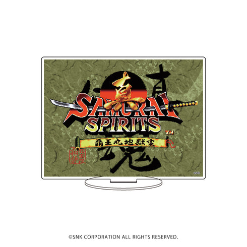 『真SAMURAI SPIRITS 覇王丸地獄変』キャラアクリルフィギュア 01/ロゴデザイン(公式イラスト)