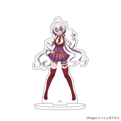 『戦姫絶唱シンフォギアXV』キャラアクリルフィギュア 28/雪音クリス(描き下ろしイラスト)