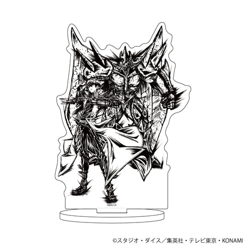 『遊☆戯☆王デュエルモンスターズ』キャラアクリルフィギュア 10/海馬瀬人&オベリスクの巨神兵(墨絵イラスト)