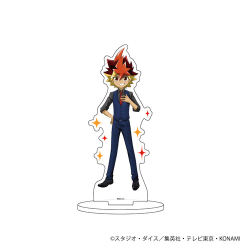 『遊☆戯☆王ゴーラッシュ!!』キャラアクリルフィギュア 07/王道 遊飛 スーツver.(描き下ろしイラスト)
