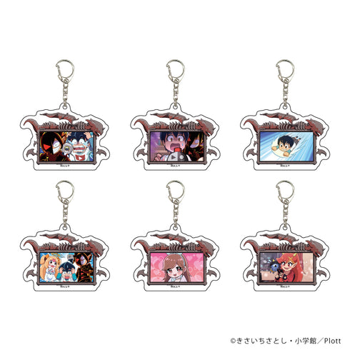 『ブラックチャンネル』アクリルキーホルダー 03/BOX(全6種)(場面写イラスト)