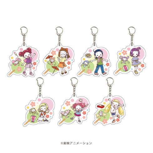 『おジャ魔女どれみドッカ~ン!』アクリルキーホルダー18/お花見ver. ブラインド(全7種)(グラフアートイラスト)