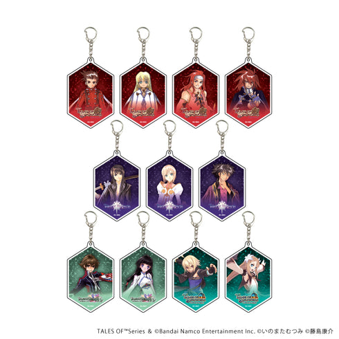 『テイルズ オブ シリーズ』アクリルキーホルダー 01/BOX (全11種)(公式イラスト)