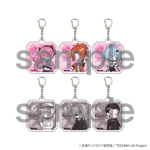 『テクノロイド ユニゾンハート』アクリルキーホルダー 03/BOX(全6種)Vol.3(グラフアートイラスト)