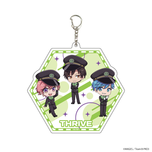 『B-PROJECT~熱烈*ラブコール~』デカアクリルキーホルダー02/駅員ver. THRIVE(ミニキャライラスト)