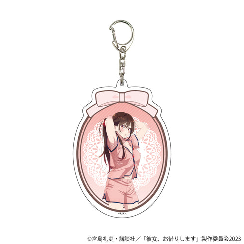 『彼女、お借りします』 デカアクリルキーホルダー 13/千鶴 へそチラver.(描き下ろしイラスト)