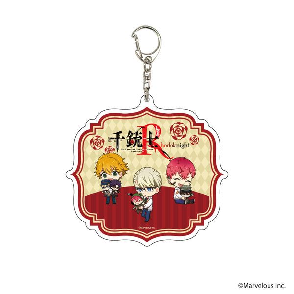『千銃士:Rhodoknight』デカアクリルキーホルダー 20/オーストリア ぬいぐるみver.(ミニキャライラスト)