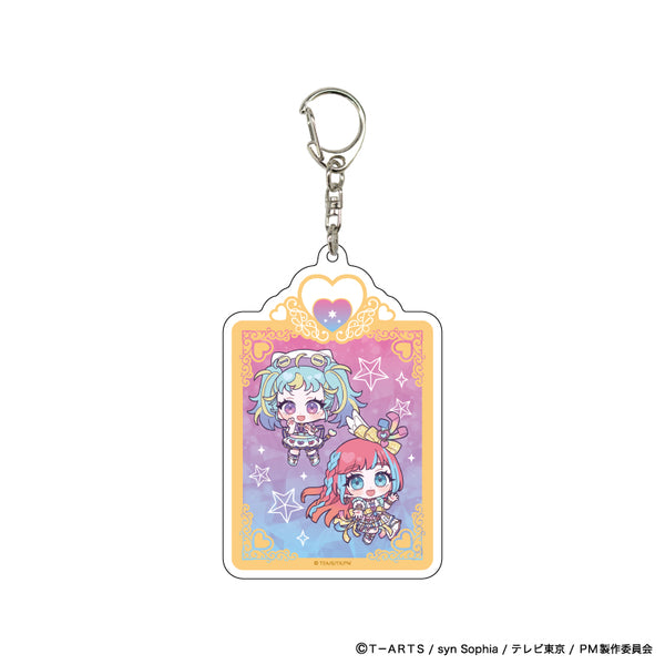 『ワッチャプリマジ!』デカアクリルキーホルダー 01/まつり&みゃむ(ミニキャライラスト)