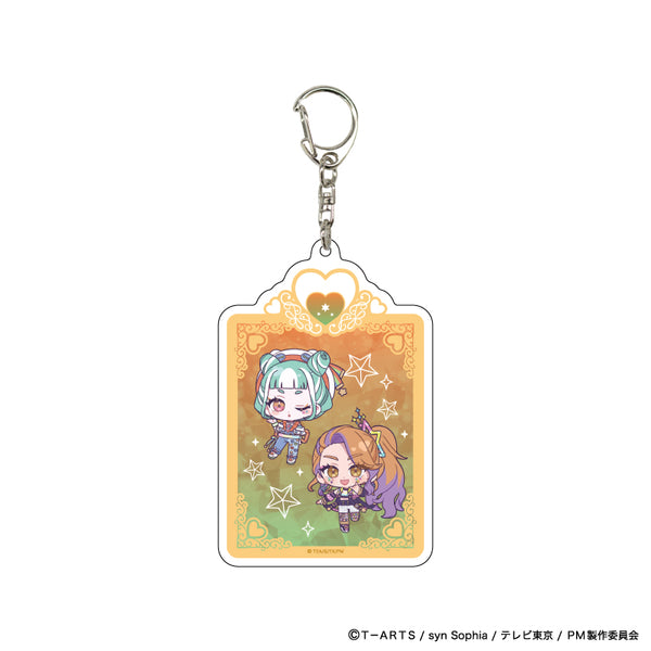 『ワッチャプリマジ!』デカアクリルキーホルダー 02/ひな&チムム(ミニキャライラスト)