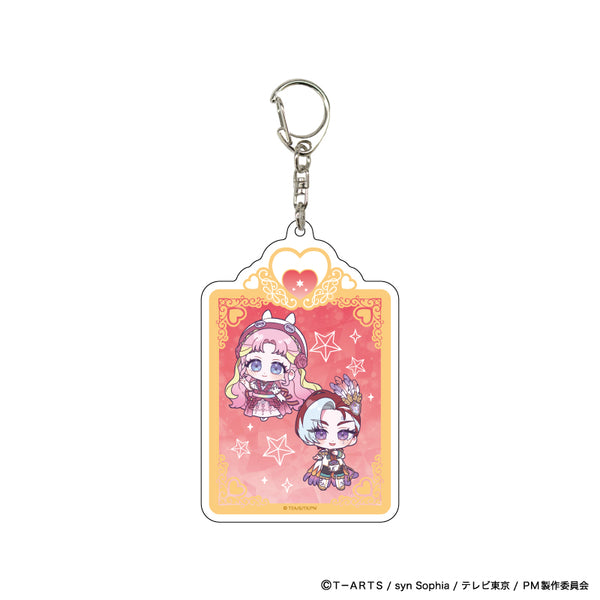 『ワッチャプリマジ!』デカアクリルキーホルダー 04/あまね&ぱたの(ミニキャライラスト)