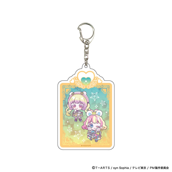 『ワッチャプリマジ!』デカアクリルキーホルダー 05/みるき&はにたん(ミニキャライラスト)