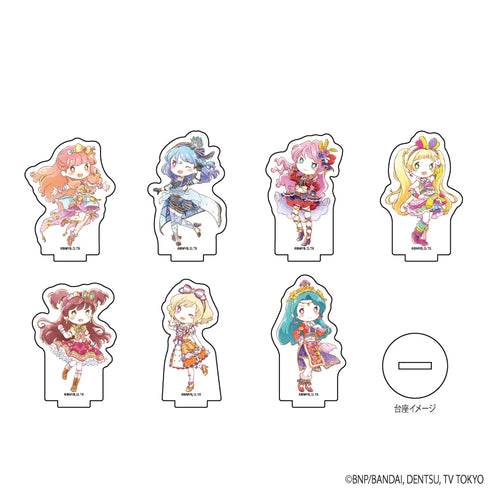 『アイカツフレンズ!&アイカツオンパレード!』アクリルぷちスタンド 01/ BOX (全7種)(グラフアートイラスト)