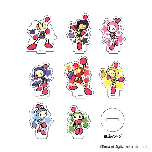 『ボンバーマン』アクリルぷちスタンド 03/ブラインド(全8種)_SBR(公式イラスト)