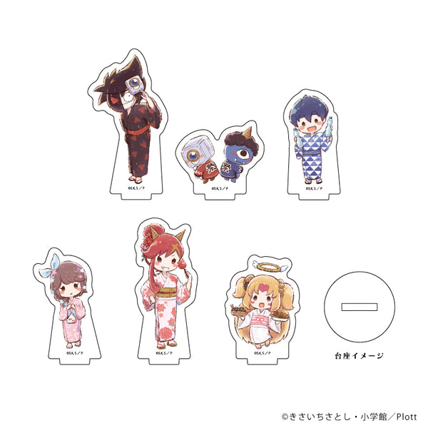 『ブラックチャンネル』アクリルぷちスタンド 02/夏祭りver. BOX(全6種)(グラフアートイラスト)