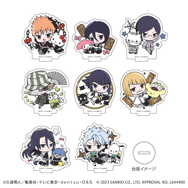 『BLEACH 千年血戦篇×サンリオキャラクターズ』アクリルぷちスタンド 01/ブラインド(全8種)(ミニキャライラスト)