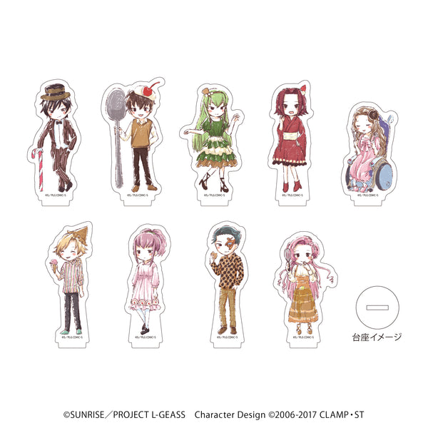『コードギアス 反逆のルルーシュ』アクリルぷちスタンド 09/スイーツver. BOX (全9種)(グラフアートイラスト)