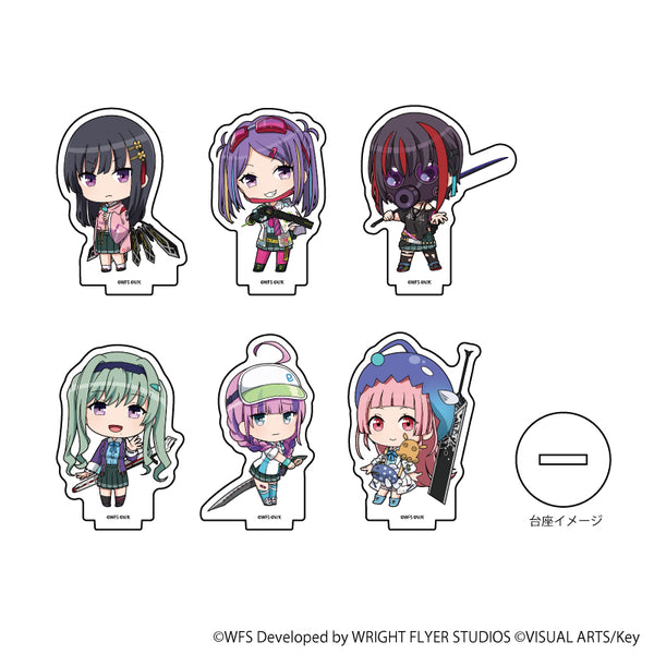 『ヘブンバーンズレッド』アクリルぷちスタンド 05/BOX (全6種)第31D部隊(ミニキャライラスト)