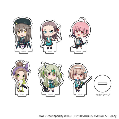 『ヘブンバーンズレッド』アクリルぷちスタンド 06/BOX (全6種)第31E部隊(ミニキャライラスト) BOX