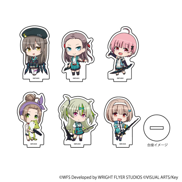 『ヘブンバーンズレッド』アクリルぷちスタンド 06/BOX (全6種)第31E部隊(ミニキャライラスト) BOX